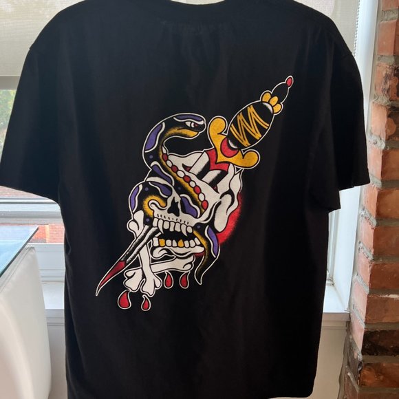 IndestructibleMFG "Bloodsport" Tee Size Large Gently Used - Picture 2 of 2